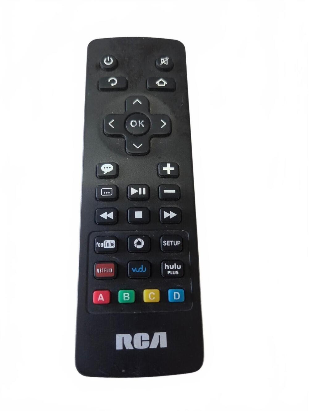 RCA black remote control
